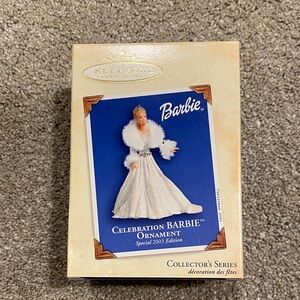 2003 Barbie Collector's Edition White Gown Ornament